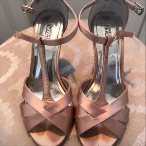 Rose gold wedges / heels